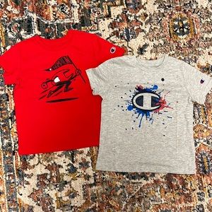 Champion size 6 tees